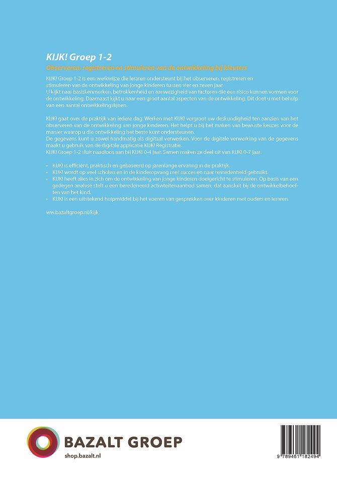 Kijk! groep 1-2 volgboekje