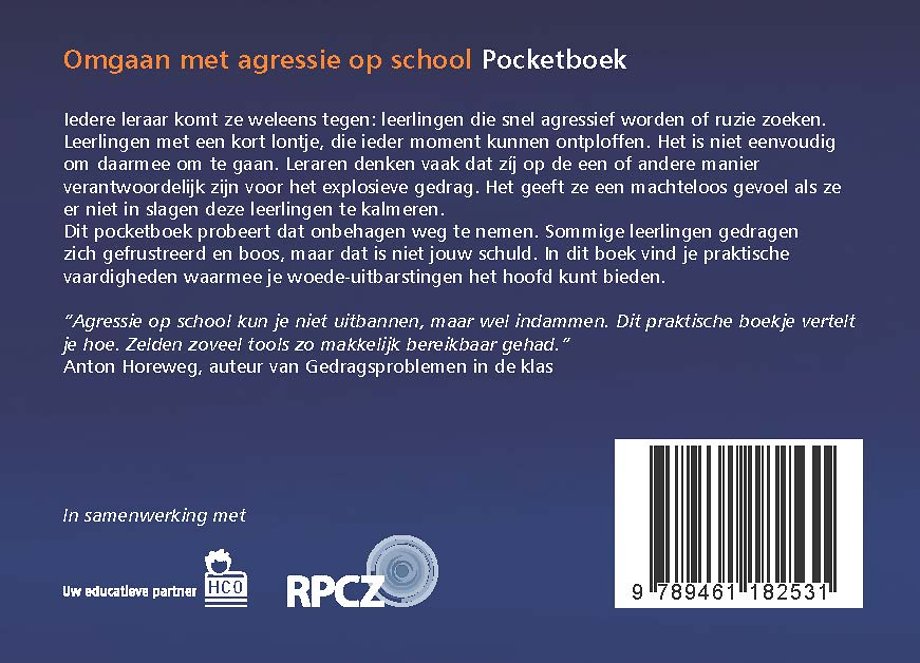 Omgaan met agressie op school