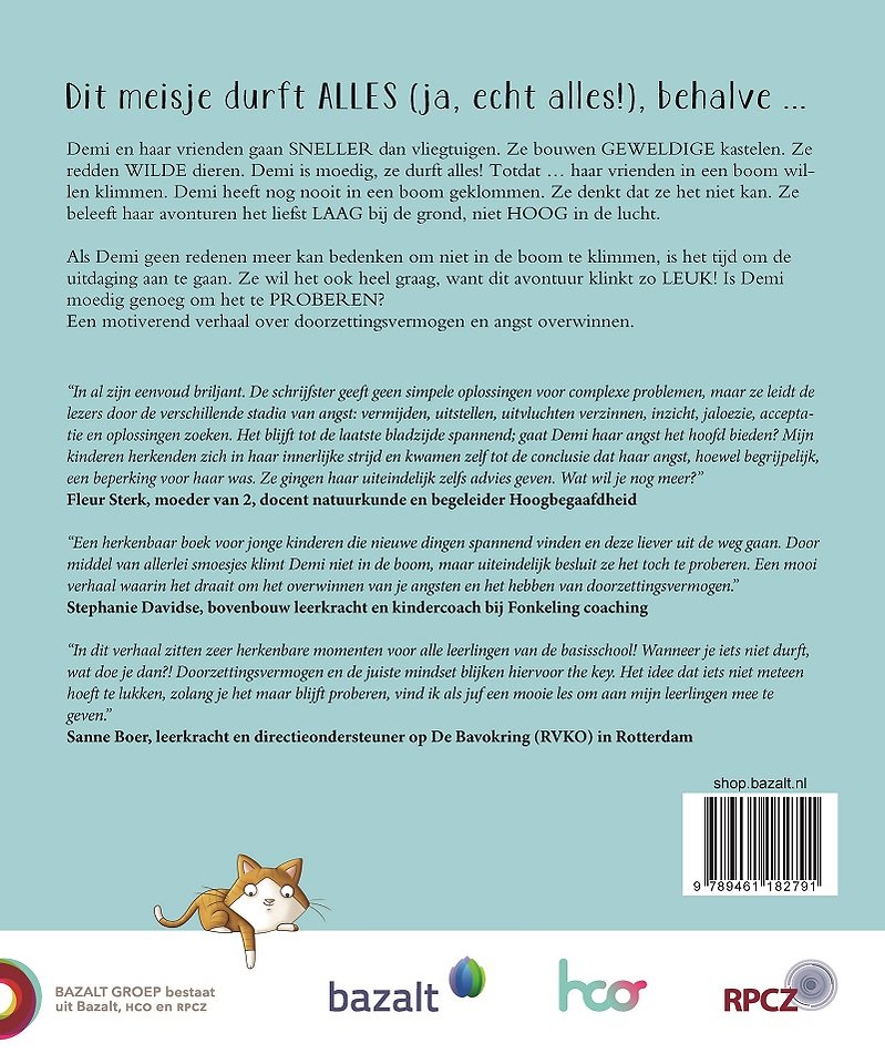 Het meisje dat doet wat ze niet durft