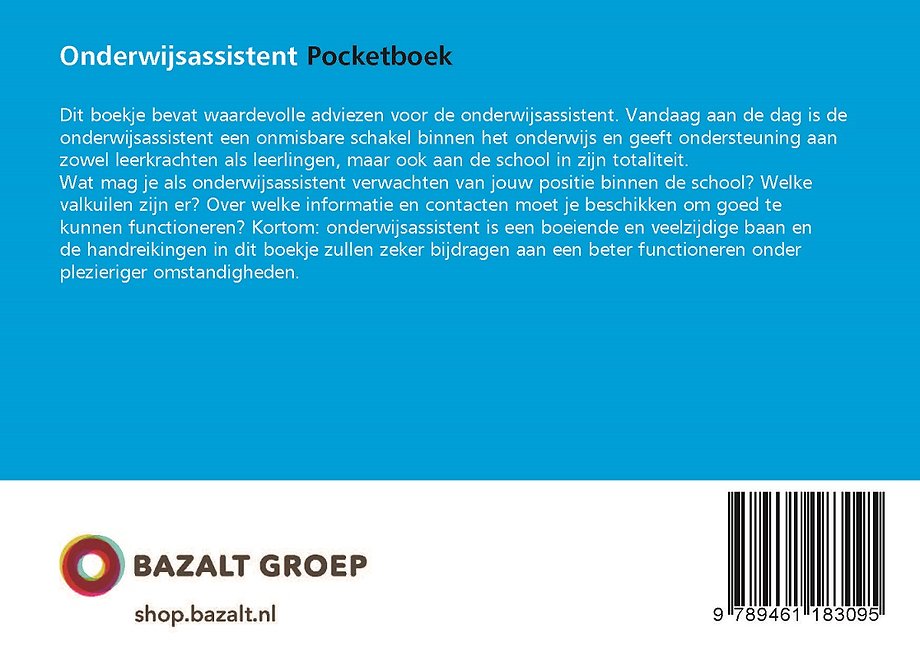 Onderwijsassistent pocketboek