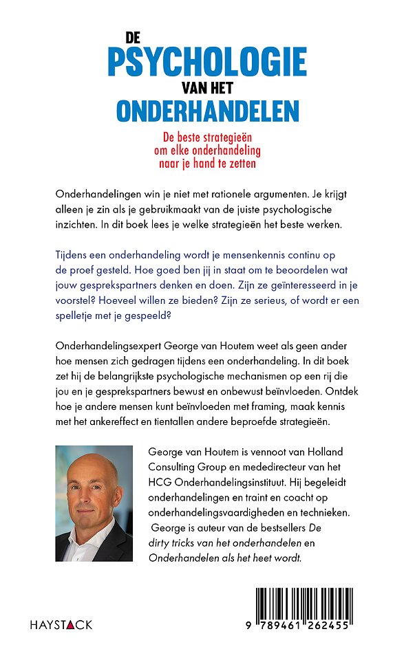 De psychologie van het onderhandelen