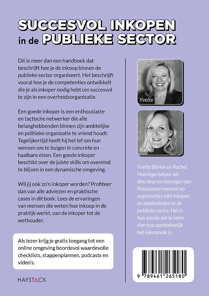 Succesvol inkopen in de publieke sector