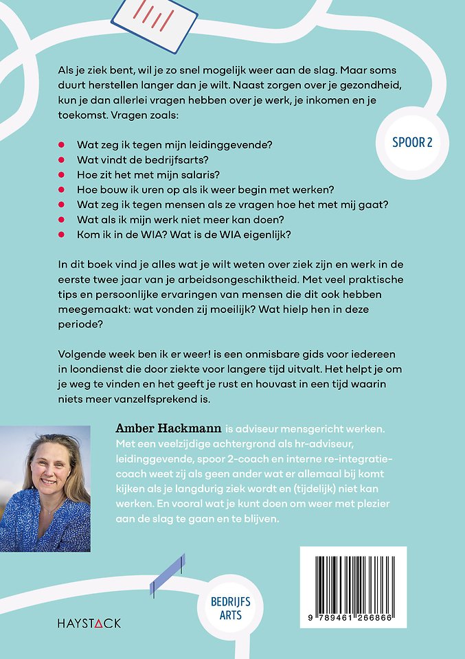 Volgende week ben ik er weer