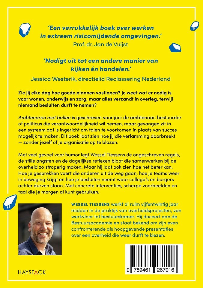 Ambtenaren met ballen
