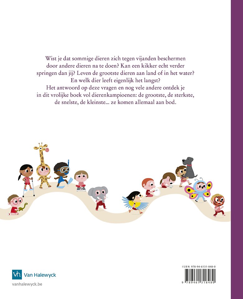Groot weetjesboek over kampioenen van de dierenwereld