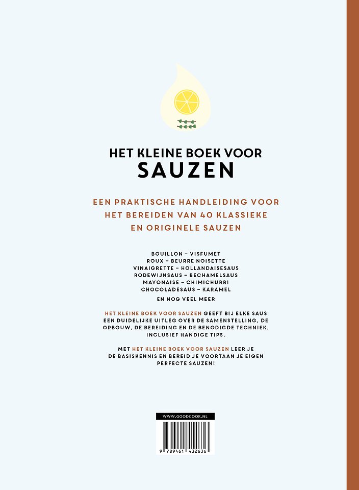 Het kleine boek voor sauzen