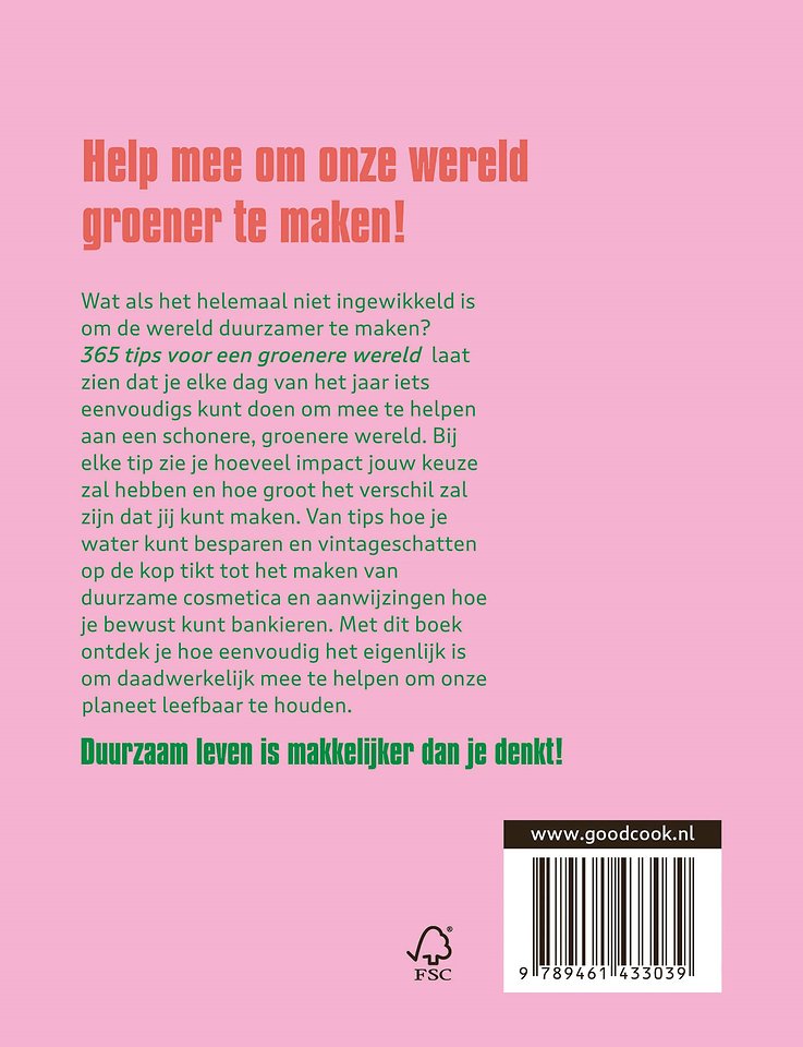 365 tips voor een groenere wereld
