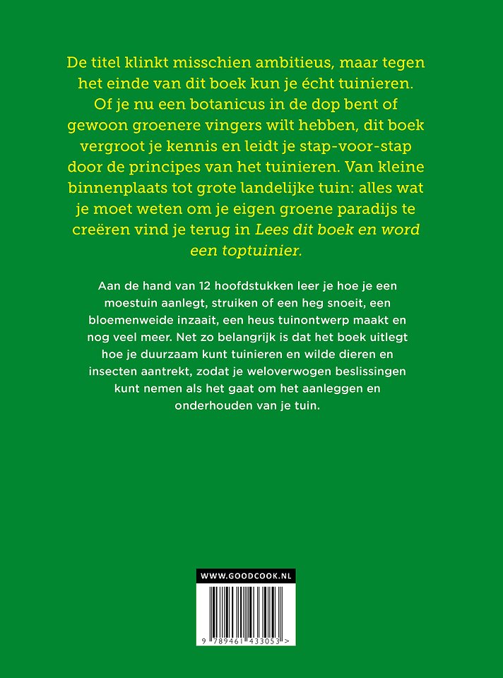 Lees dit boek en word een toptuinier