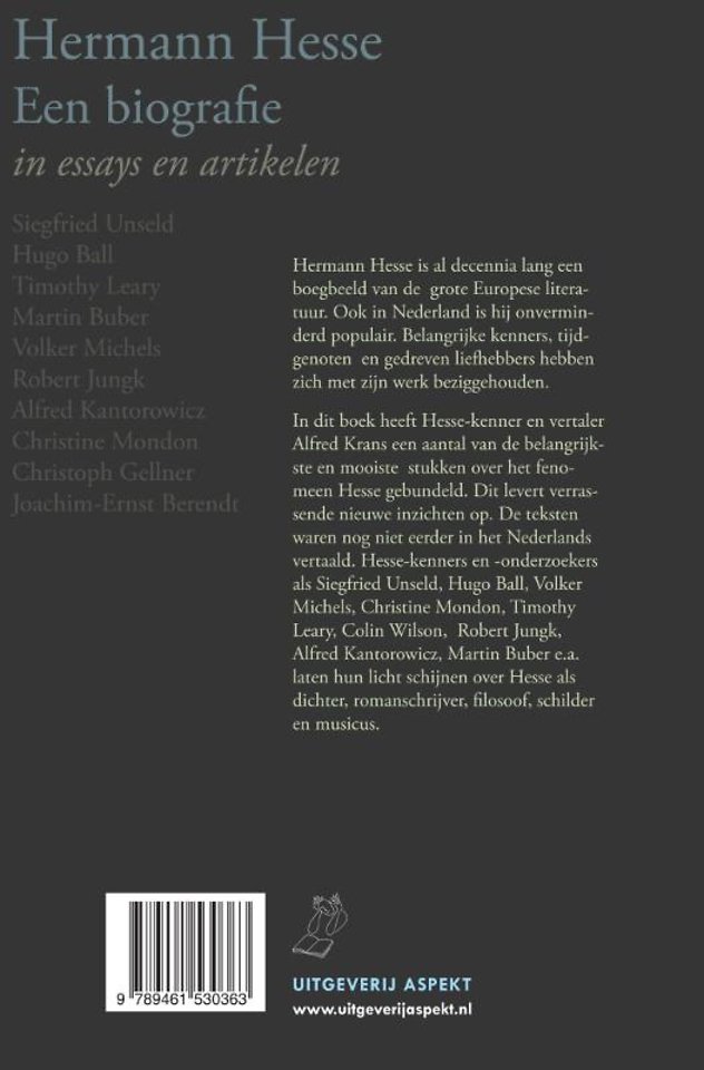 Hermann Hesse Een biografie