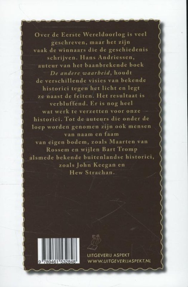 Historici en hun hardnekkige mythes over de Eerste Wereldoorlog