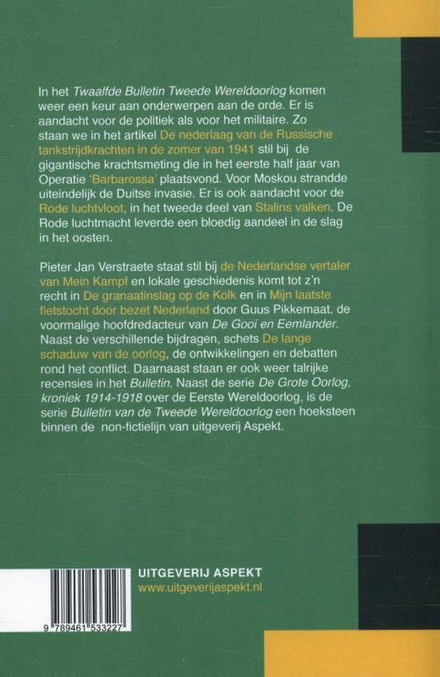 Twaalfde bulletin Tweede Wereldoorlog