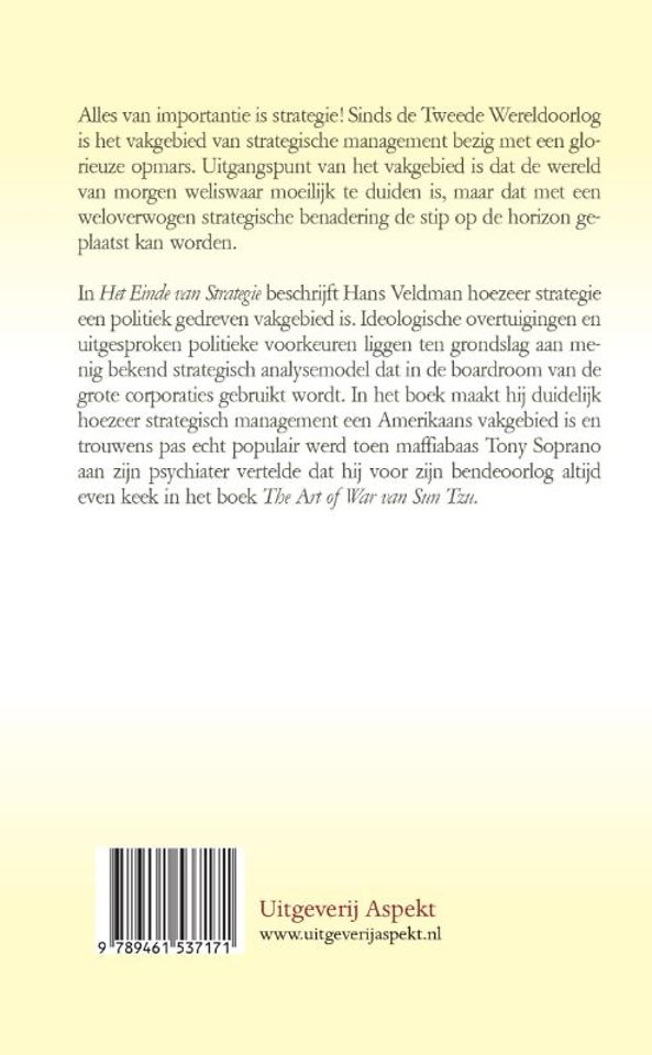 Het einde van strategie