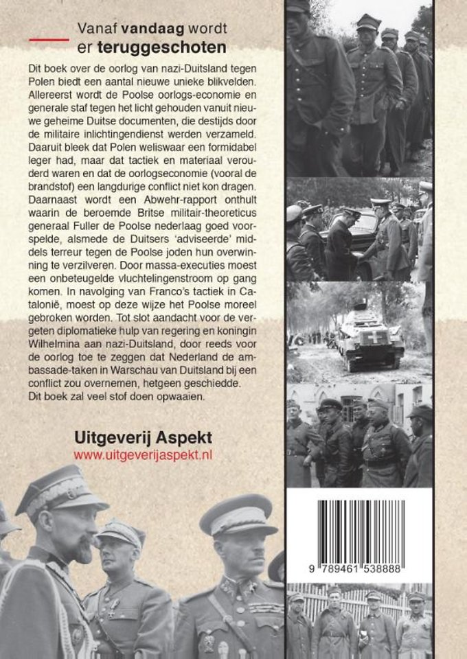 Vanaf vandaag wordt er teruggeschoten