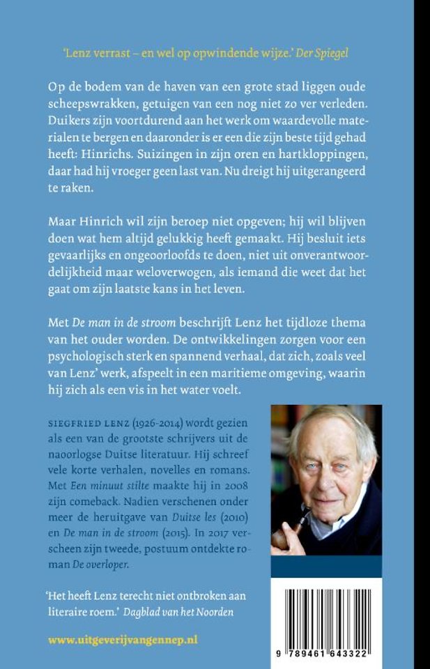De man in de stroom
