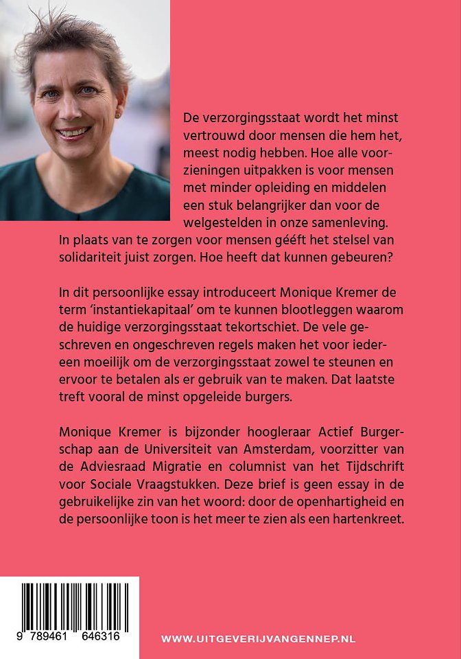 Brandbrief aan onze verzorgingsstaat