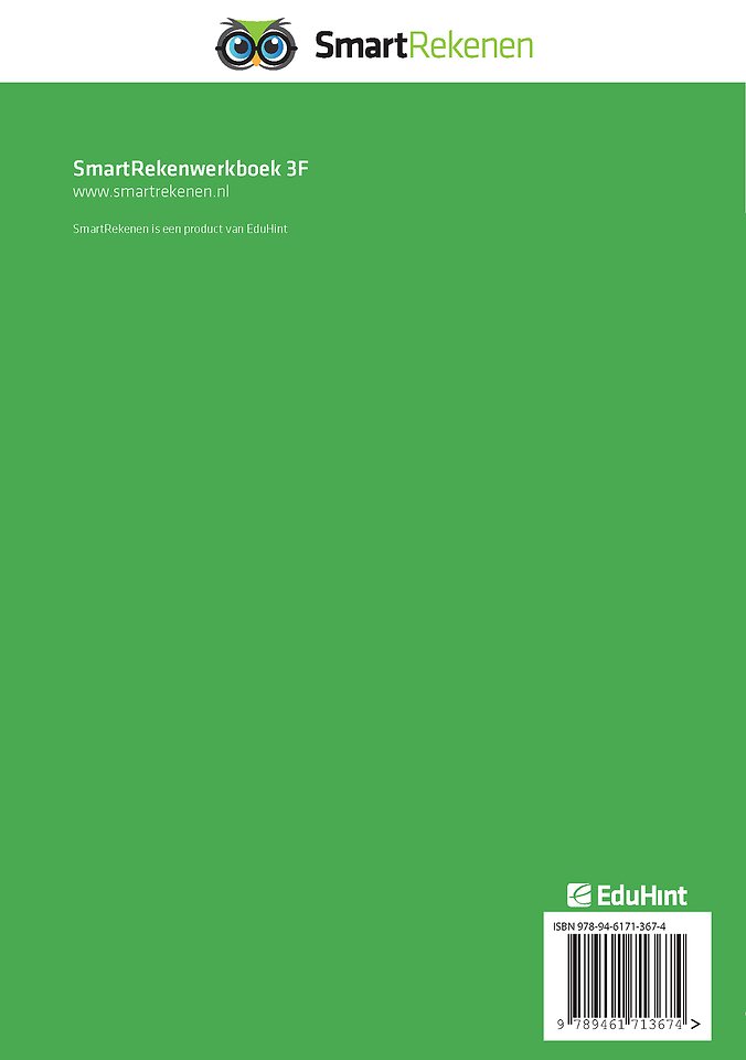 SmartRekenwerkboek 3F (EH-SR-WB3F-1)