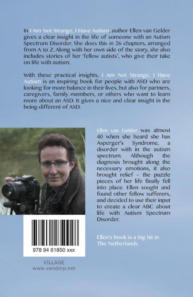 I'm not strange, I have autism