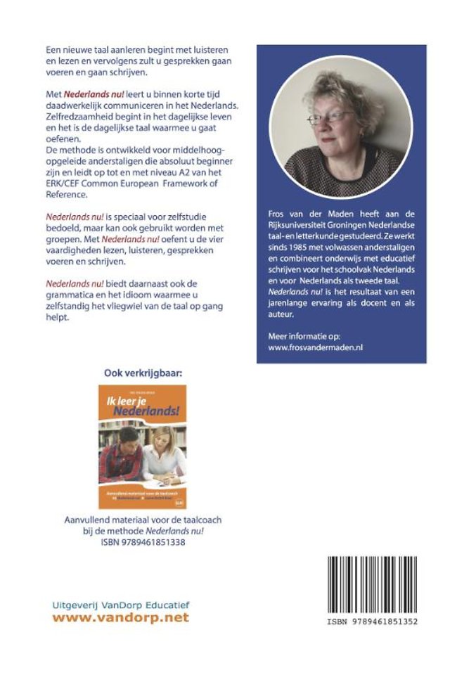 Nederlands nu! vanaf niveau A0 tot en met niveau A2 (CEFR/ERK)