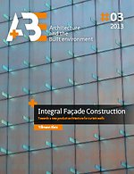 Integral facade construction