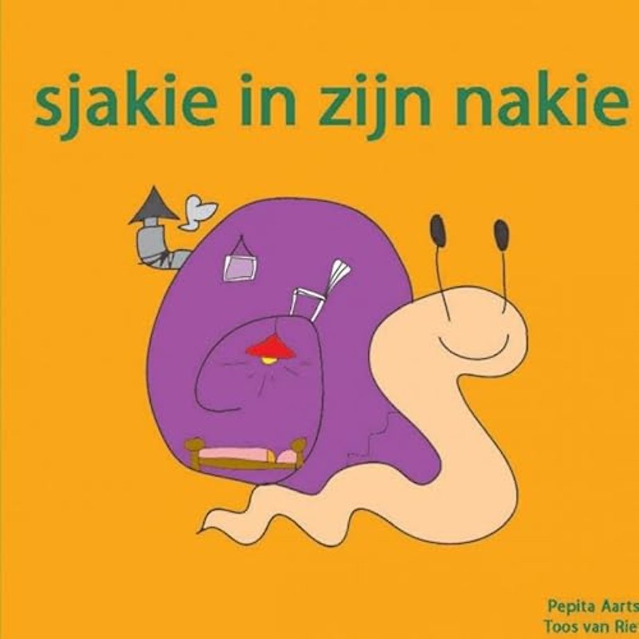 Sjakie in zijn nakie