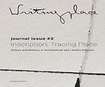 Writingplace journal for Architecture and Literature 2