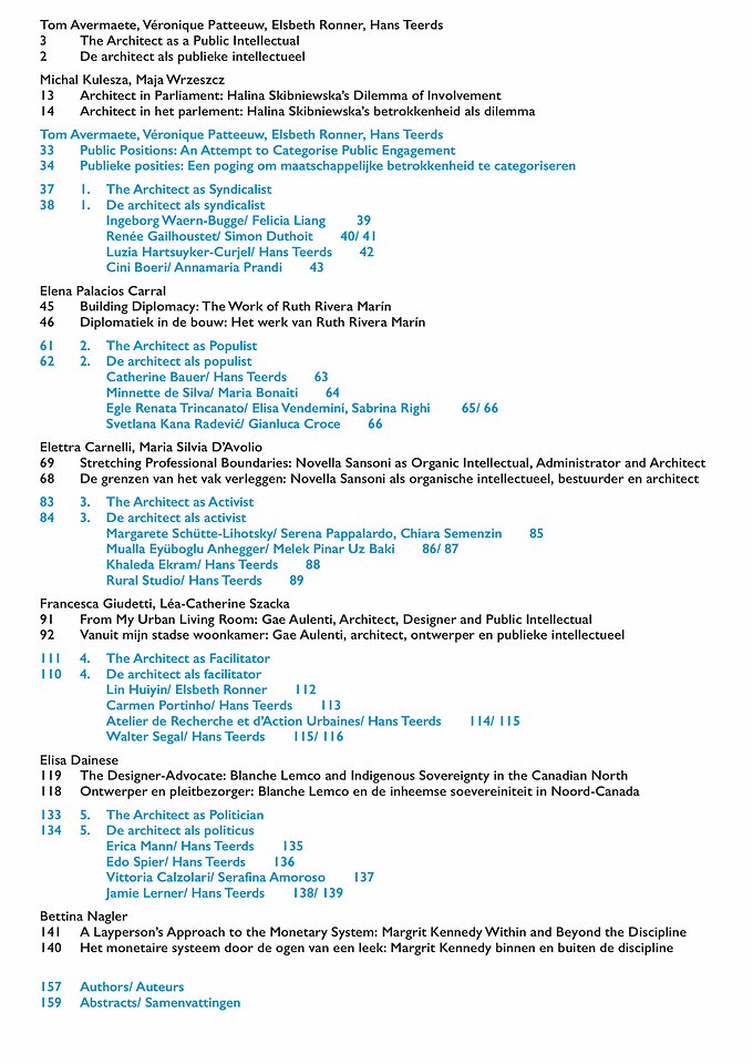 OASE Journal for Architecture #116