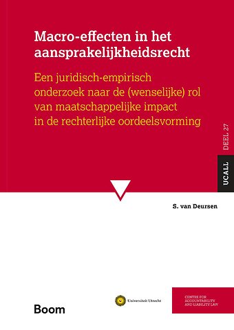 Macro-effecten in het aansprakelijkheidsrecht