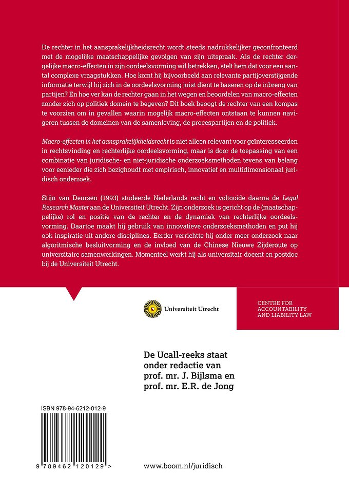 Macro-effecten in het aansprakelijkheidsrecht