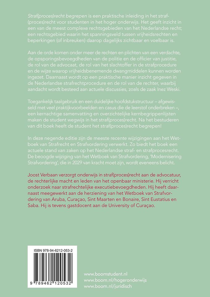 Straf(proces)recht begrepen
