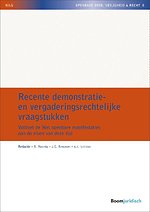 Recente demonstratie- en vergaderingsrechtelijke vraagstukken