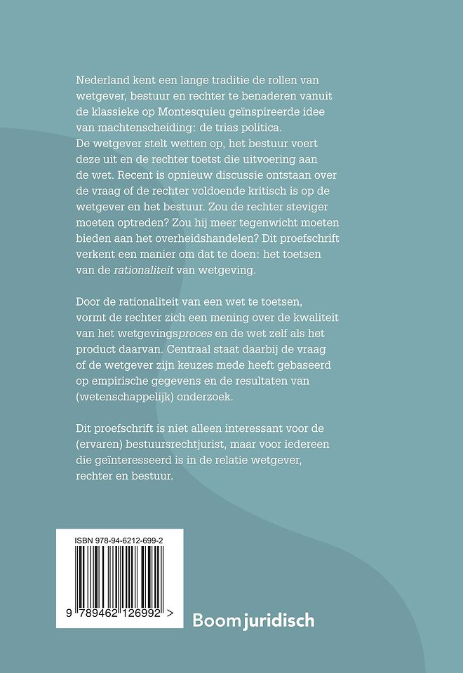 Rechterlijke toetsing van de rationaliteit van algemeen verbindende voorschriften