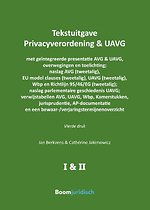 Tekstuitgave Privacyverordening & UAVG