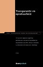 Transparantie en openbaarheid