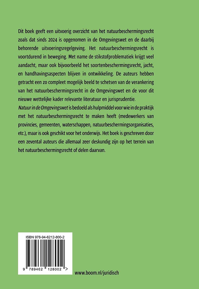 Natuur in de Omgevingswet