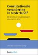 Constitutionele verandering in Nederland? Constitutionele verandering in Nederland?