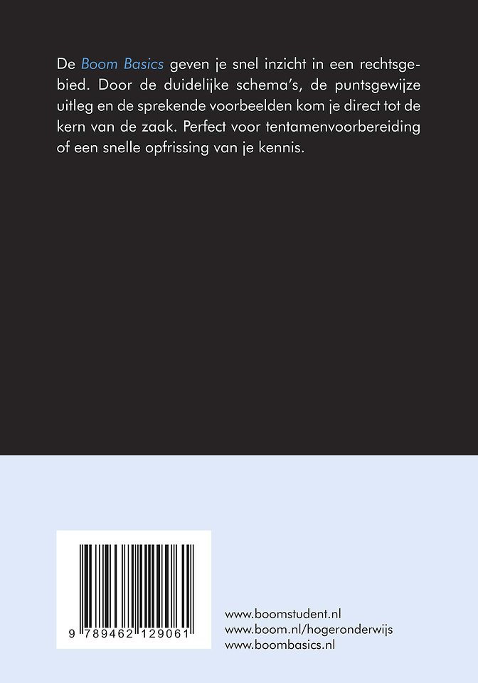 Boom Basics Contractenrecht
