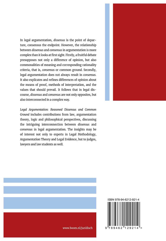 Legal Argumentation