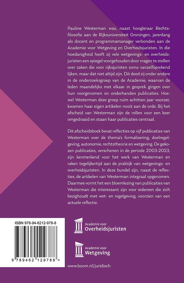 Een verbaasde rechtsfilosoof tussen nijvere juristen