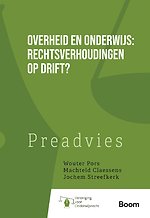 Overheid en onderwijs: rechtsverhoudingen op drift?