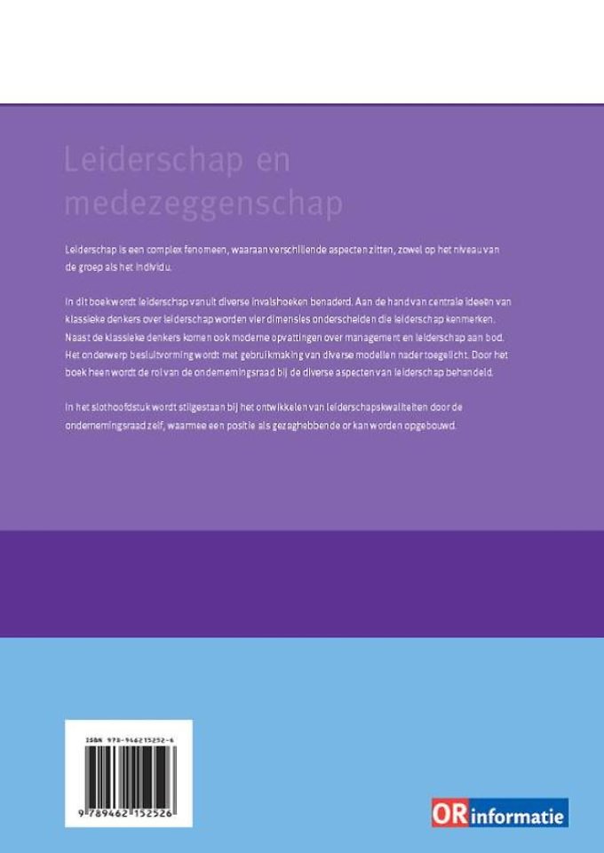 Leiderschap en medezeggenschap