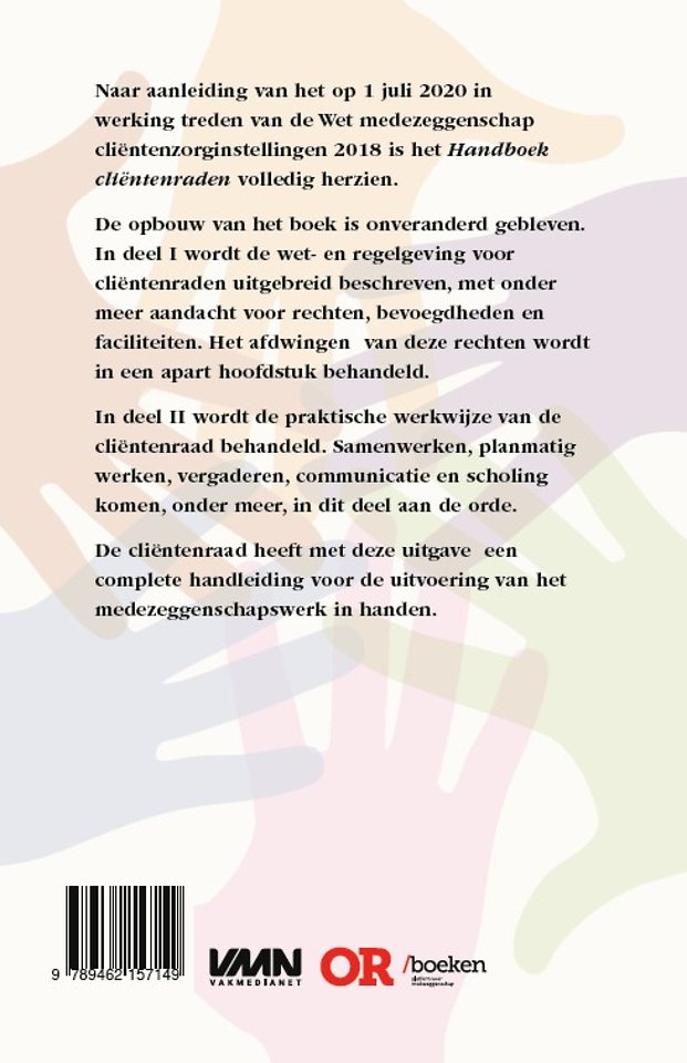 Handboek cliëntenraden