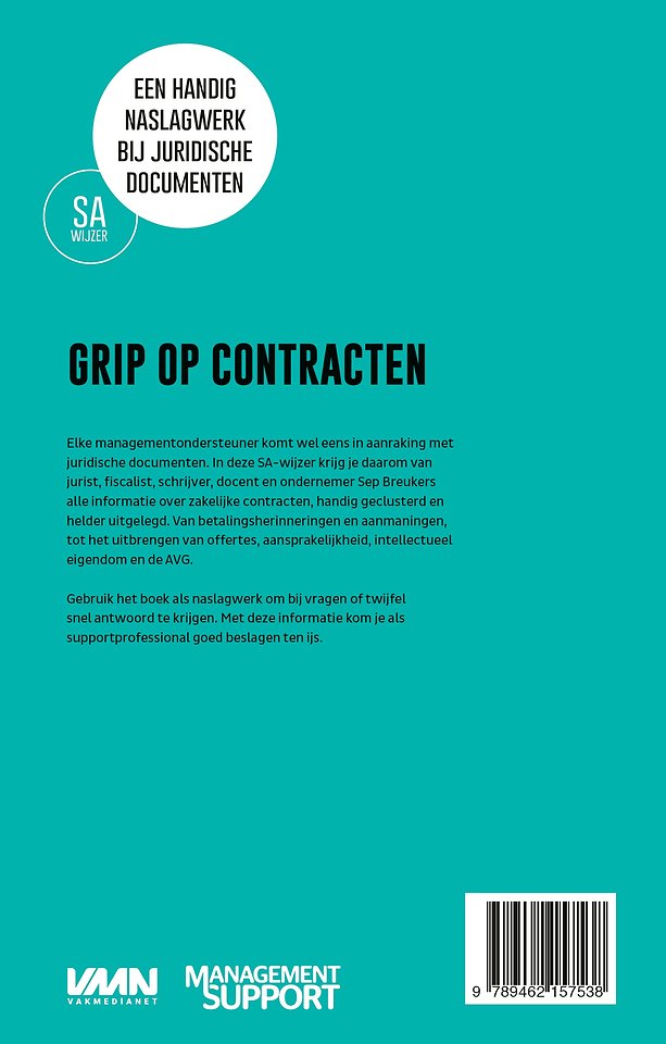 Grip op contracten