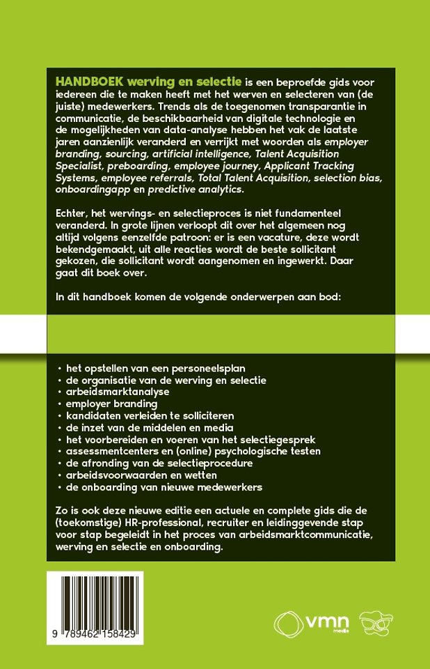 Handboek Werving en Selectie