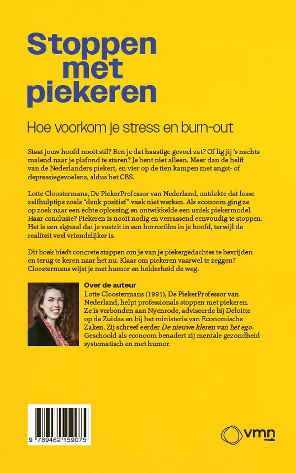 Stoppen met piekeren