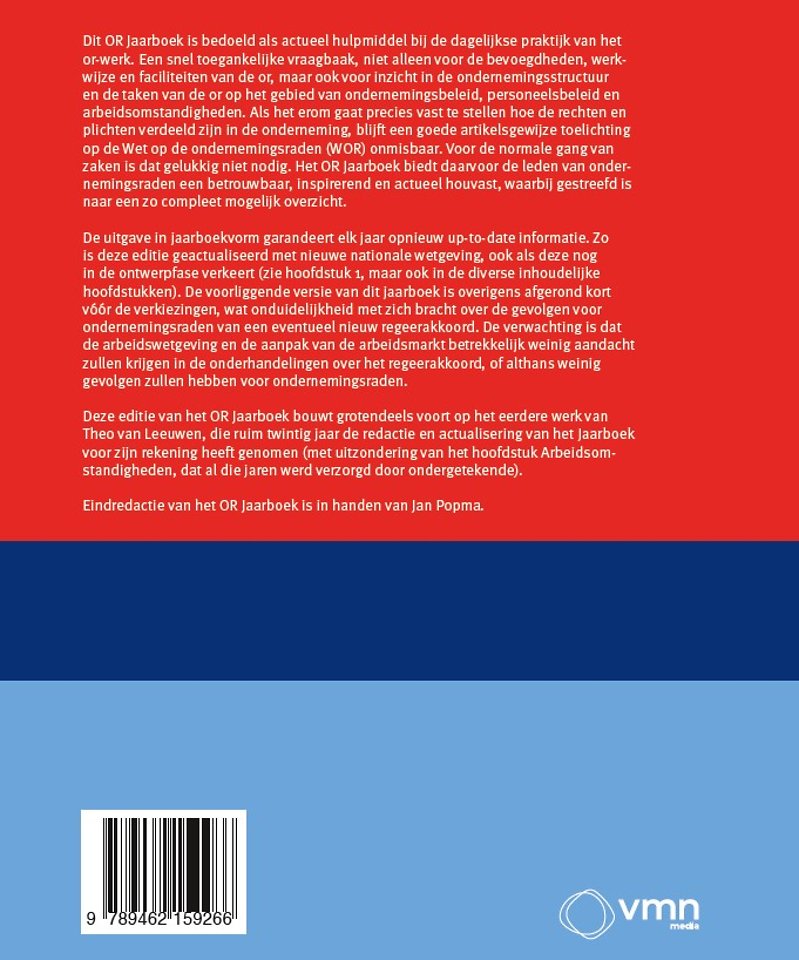 OR Jaarboek 2026