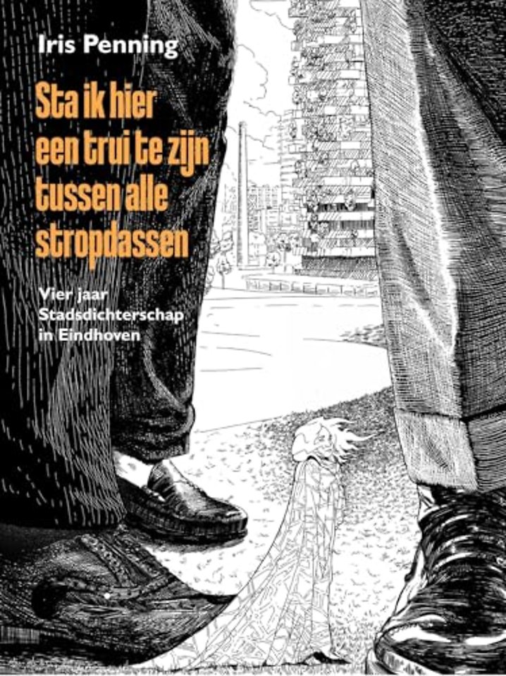 Sta ik hier een trui te zijn tussen alle stropdassen