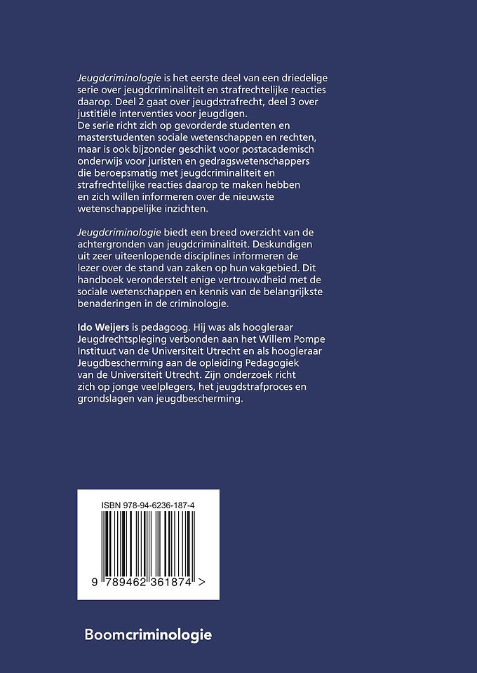 Jeugdcriminologie
