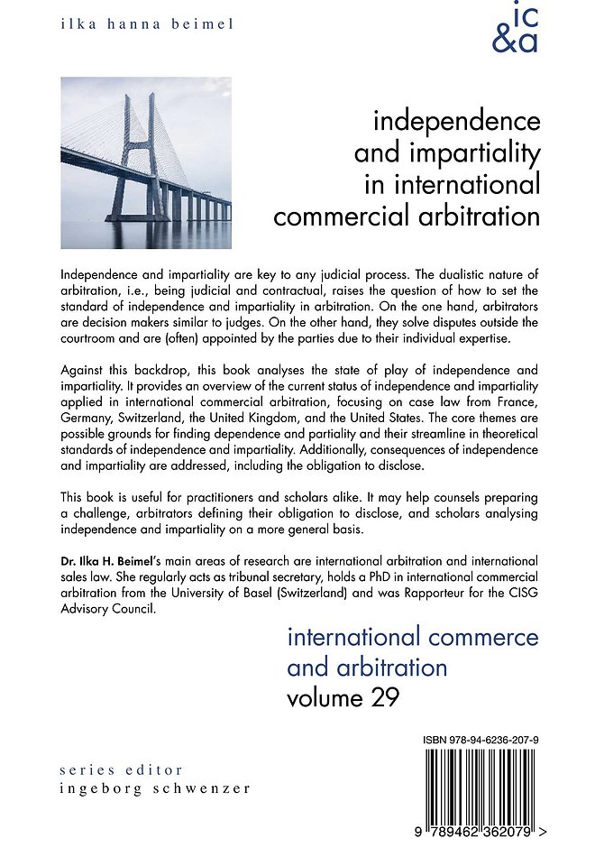 Independence and Impartiality in International Commercial Arbitration