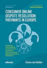 Consumer Online Dispute Resolution Pathways in Europe