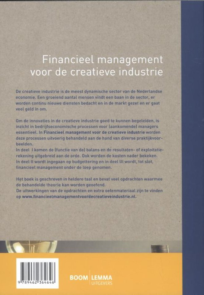 Financieel management voor de creatieve industrie